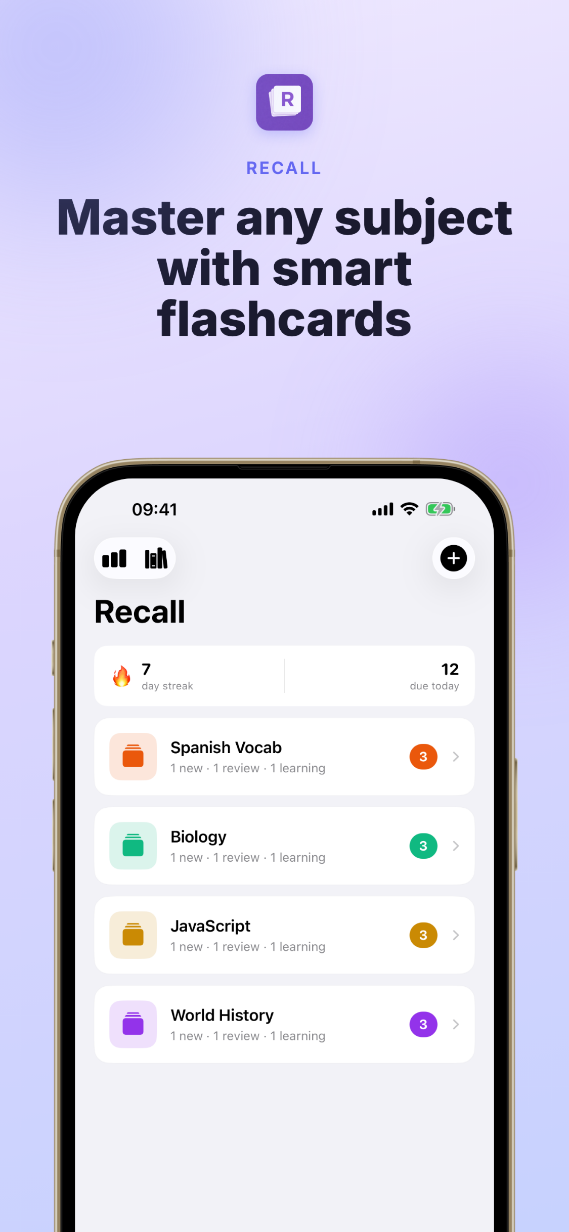 Master any subject with smart flashcards